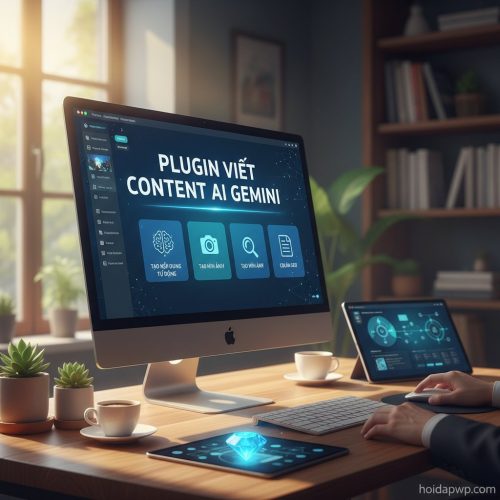 Trong thời đại số hóa, việc tạo nội dung chất lượng cao với tốc độ nhanh chóng là yếu tố then chốt cho thành công của bất kỳ chiến dịch marketing nào. Plugin viết content bằng AI Gemini nổi lên như một giải pháp tối ưu, hỗ trợ tự động tạo nội dung chuẩn SEO, kèm theo hình ảnh minh họa, giúp tiết kiệm thời gian và công sức đáng kể.