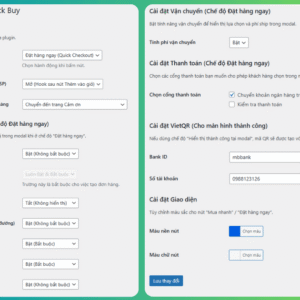 Plugin AZ Mua Hàng Nhanh – Tăng tốc bán hàng cho WooCommerce chỉ trong 1 cú click!