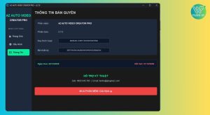 Khuyến Mãi Năm Mới: Tặng 10 Key bản quyền 1 Năm Auto Video Creator Pro