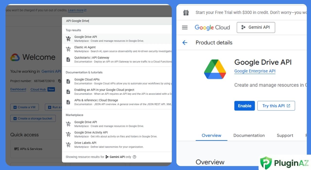 hướng dẫn CHI TIẾT – TỪ A → Z cách mở API Google Drive, API Google Sheets và lấy file JSON (Service Account)
