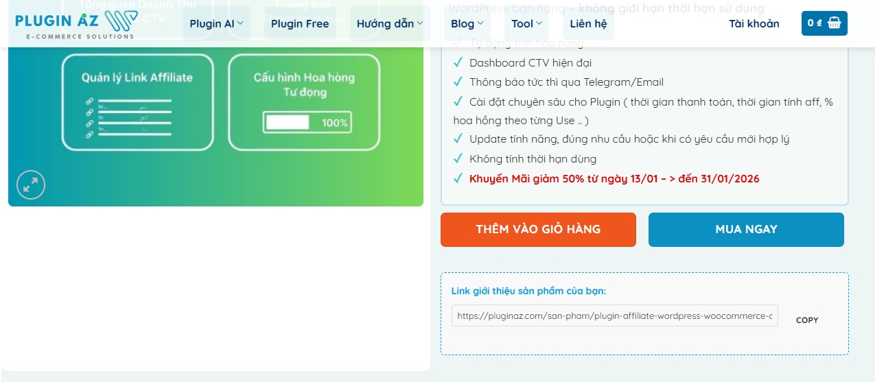 Giới thiệu link cho người dùng thôi 