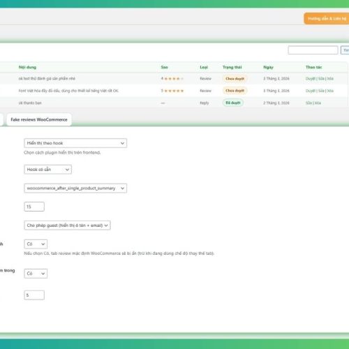 AZ WooCoo Review – Plugin Review Sản Phẩm WordPress/WooCommerce