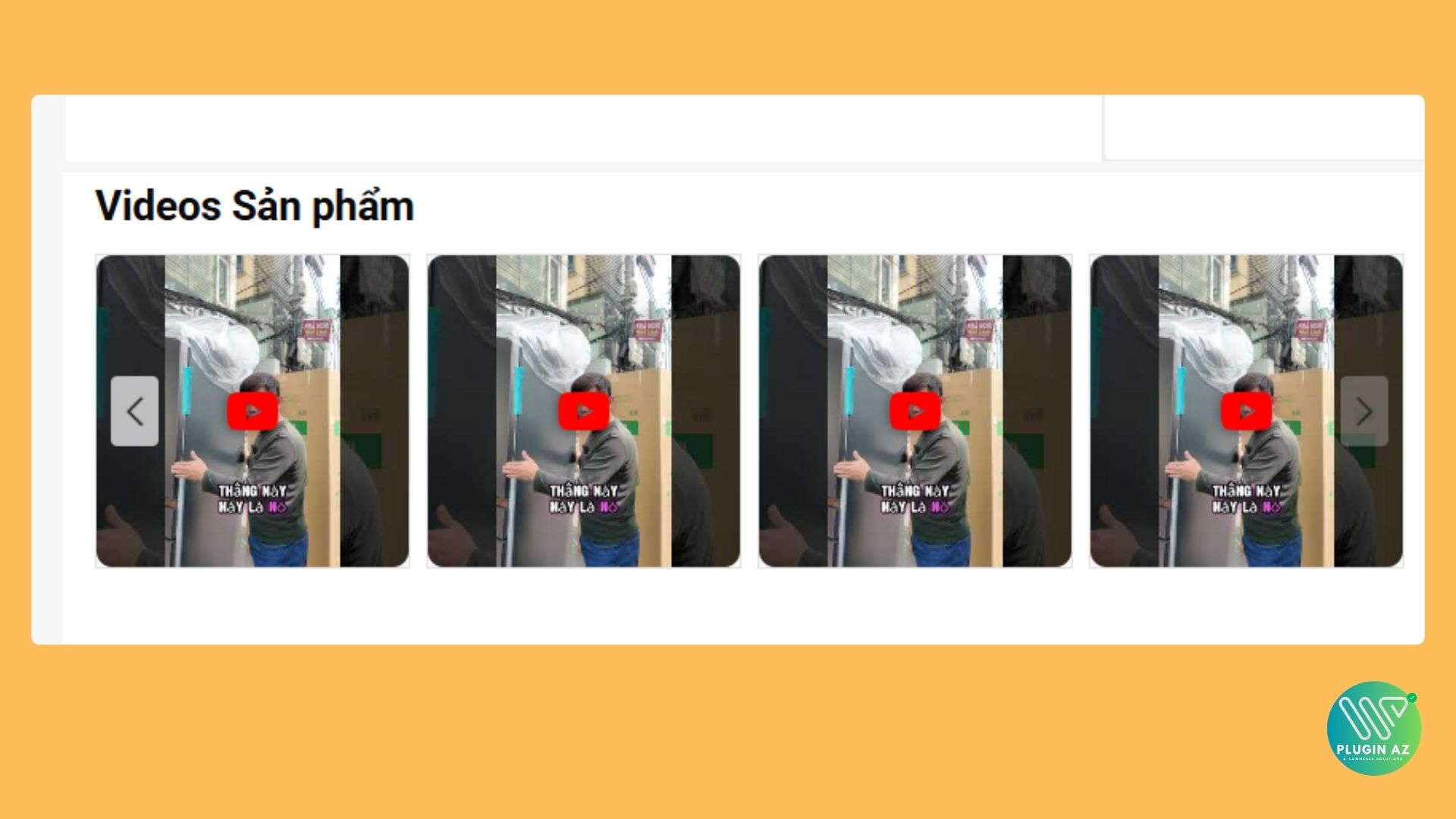 AZ Videos WooCommerce