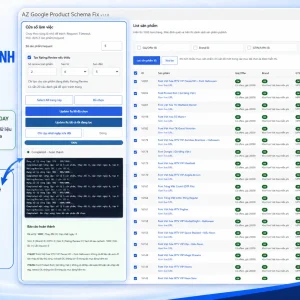 AZ Google Product Schema Fix – Plugin sửa lỗi Schema WooCommerce