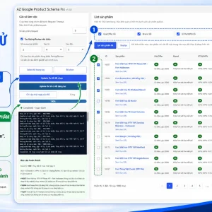 AZ Google Product Schema Fix – Plugin sửa lỗi Schema WooCommerce
