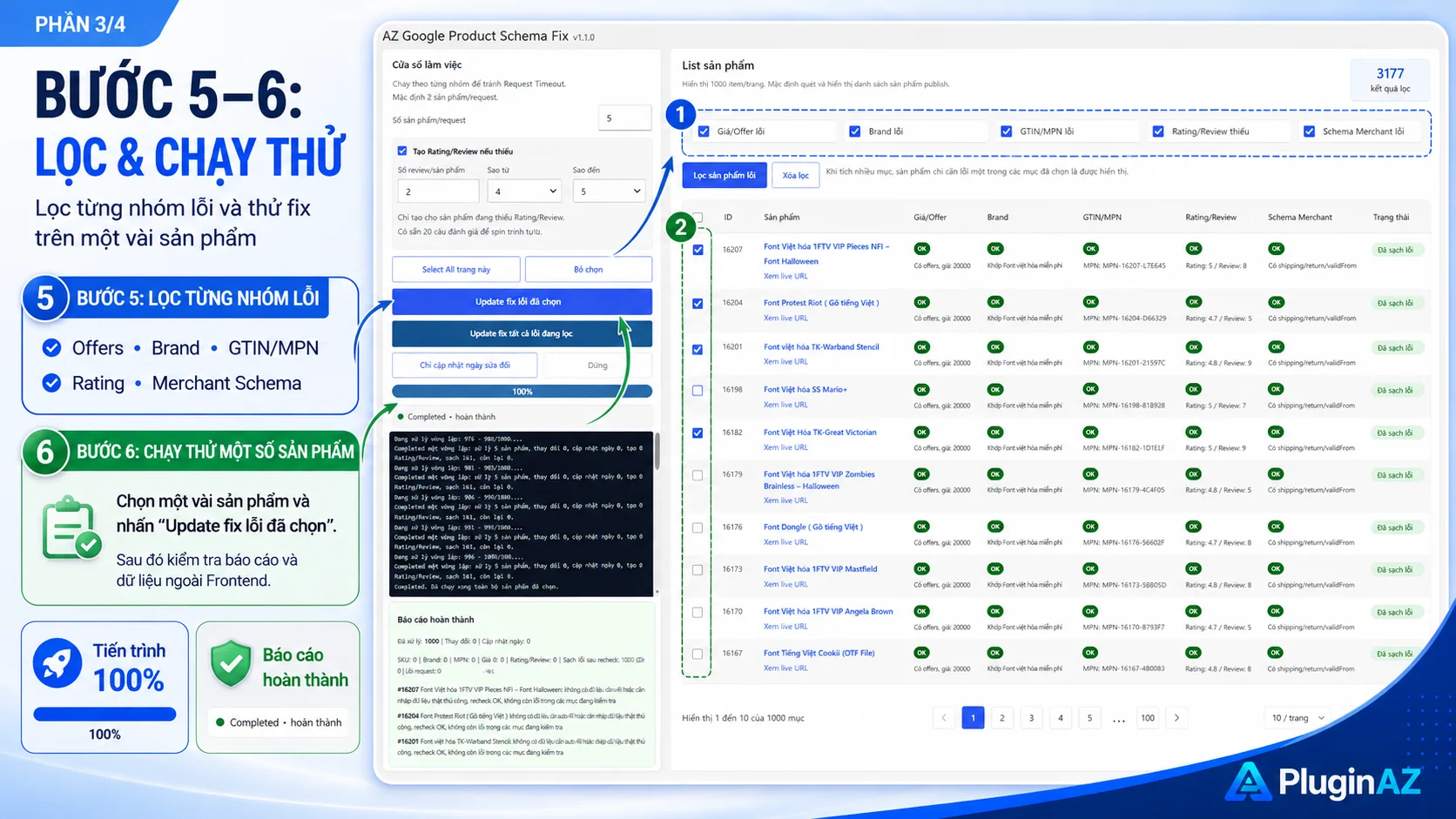 AZ Google Product Schema Fix – Plugin sửa lỗi Schema WooCommerce