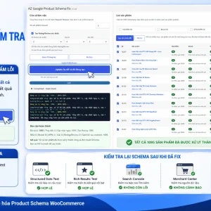 AZ Google Product Schema Fix – Plugin sửa lỗi Schema WooCommerce