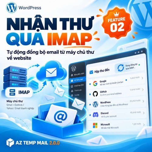Quick Mail Inbox – cấu hình nhận email tự động qua IMAP trên WordPress