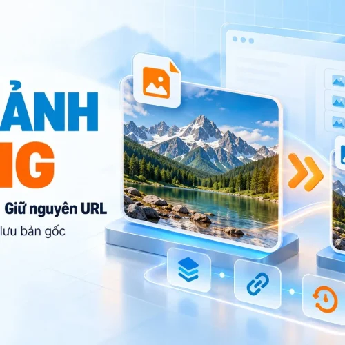 AZ Image Optimizer – nén ảnh nặng giúp nhẹ dung lượng, giữ nguyên URL, có sao lưu bản gốc