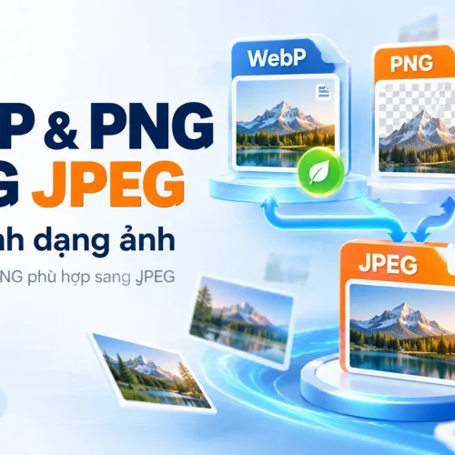 AZ Image Optimizer – tối ưu định dạng ảnh, WebP nhẹ hơn và PNG phù hợp chuyển sang JPEG