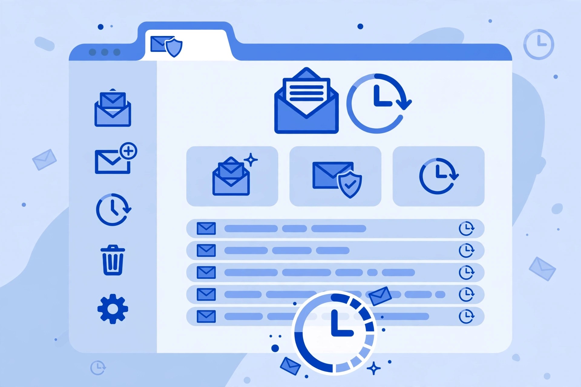 Tổng quan trang sản phẩm Quick Mail Inbox trên pluginaz.com với các tính năng email tạm thời nổi bật