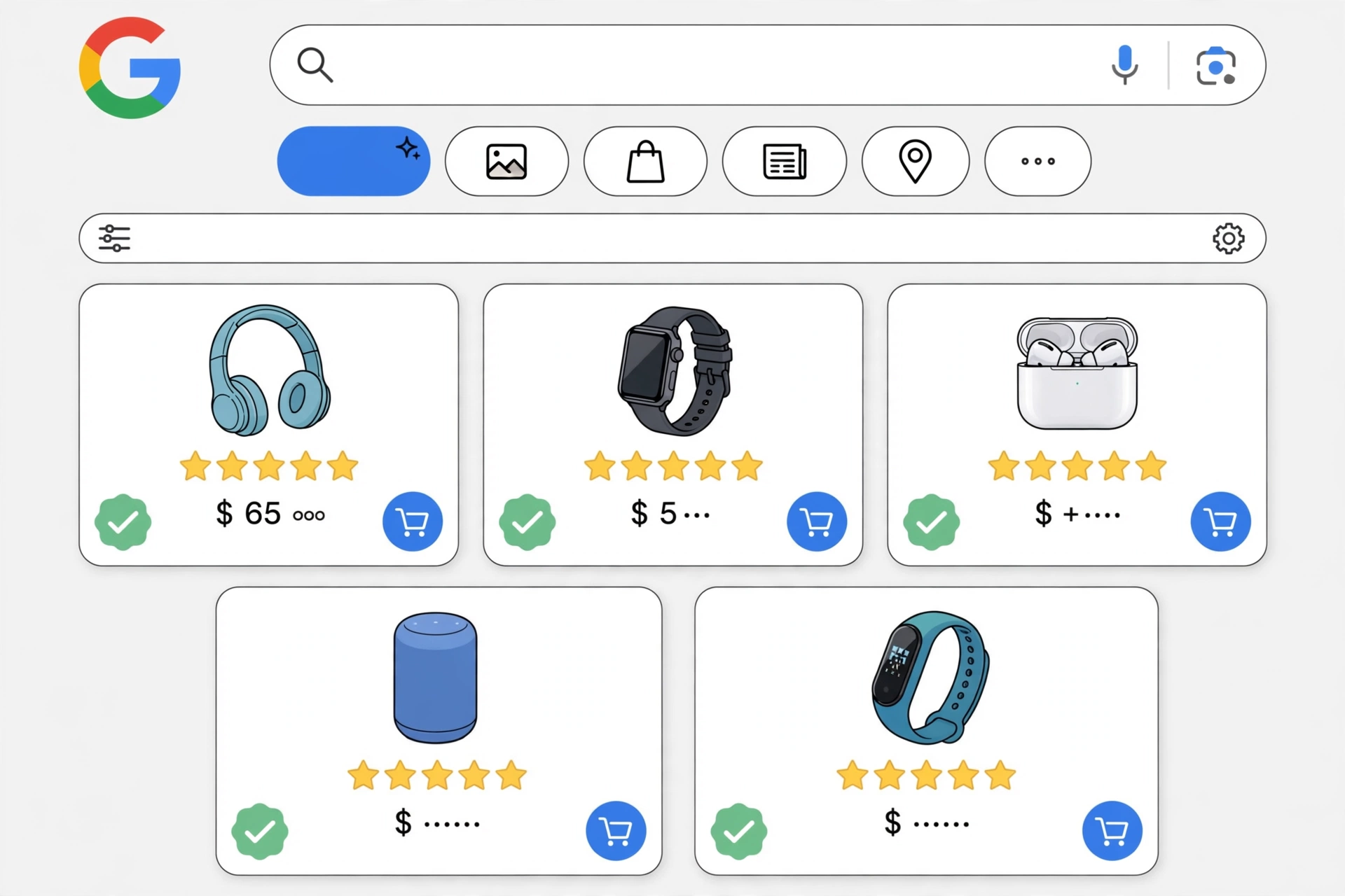 Kết quả tìm kiếm Google hiển thị rich result sản phẩm WooCommerce đầy đủ giá, đánh giá và tình trạng còn hàng