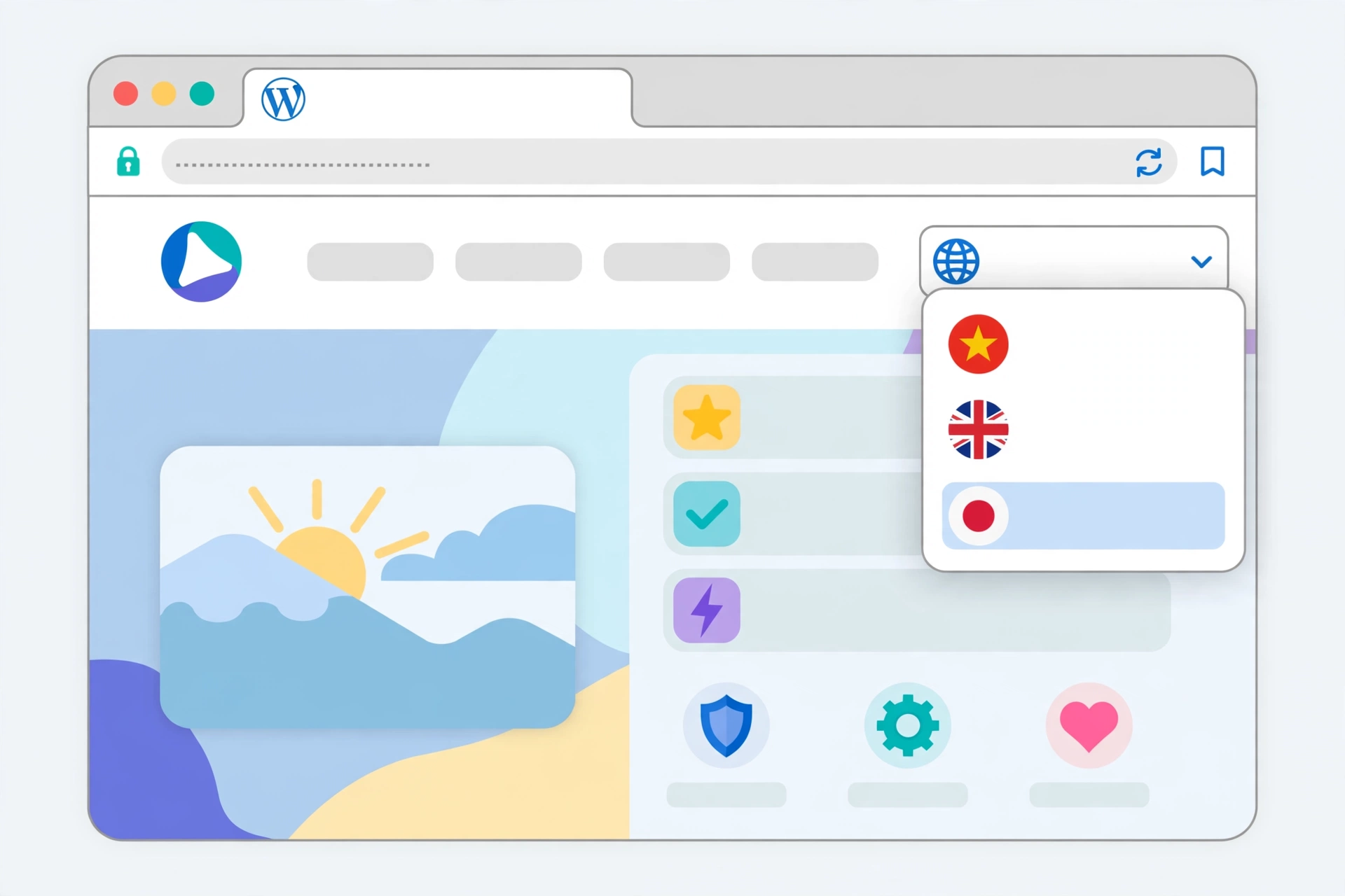 Website WordPress đa ngôn ngữ nhờ plugin AI dịch thuật tự động